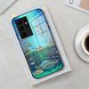 Movie Cute-PonyoES Phone Case For Samsung S26 S25 Edge Ultra 23 22 21 20 Ultra Plus S24 Fe Glass Cover
