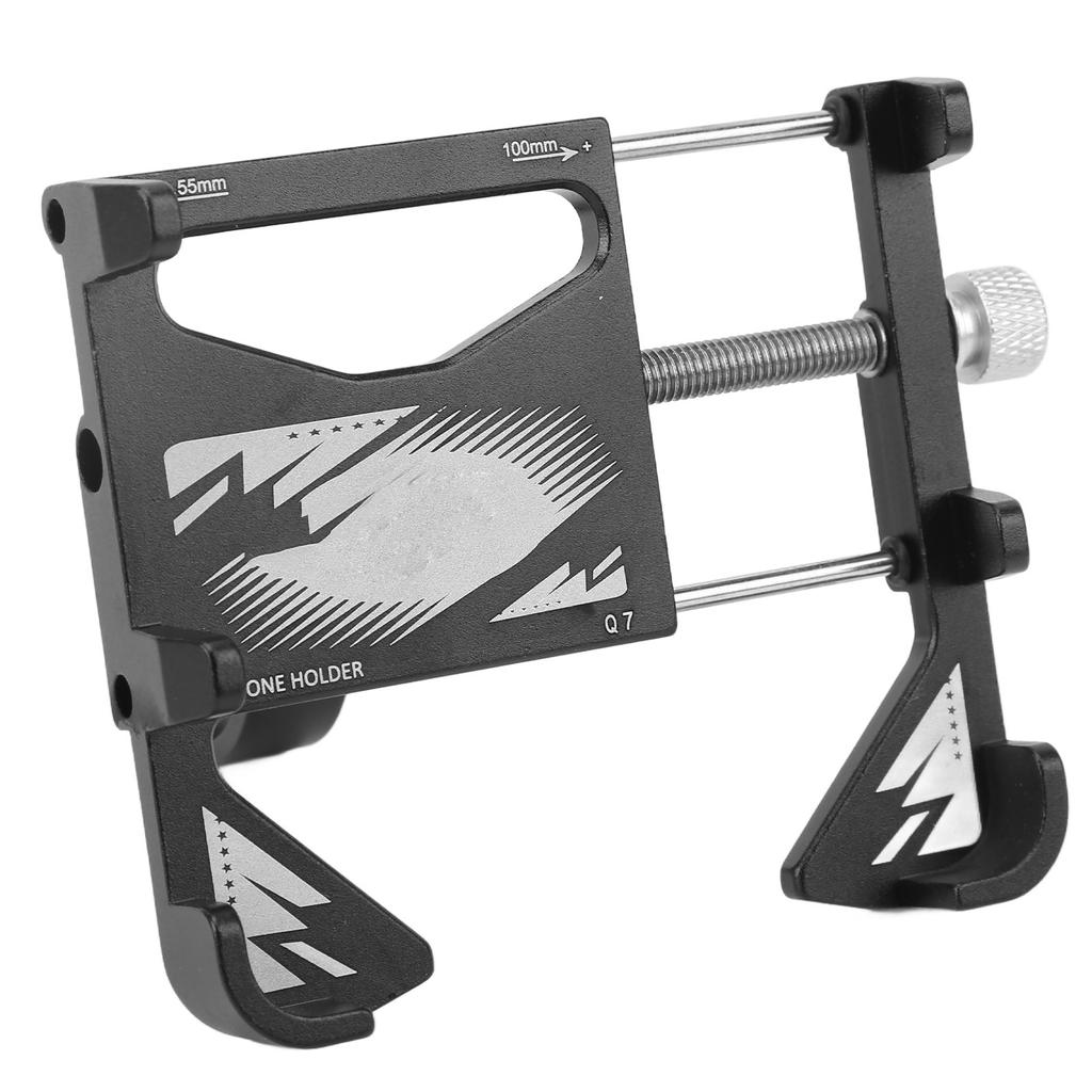 SIKW Bike Phone Mount Holder Q7 Handlebar Cell Phone Mount Metal Cycling Accessory for Bicycle Motorcycle