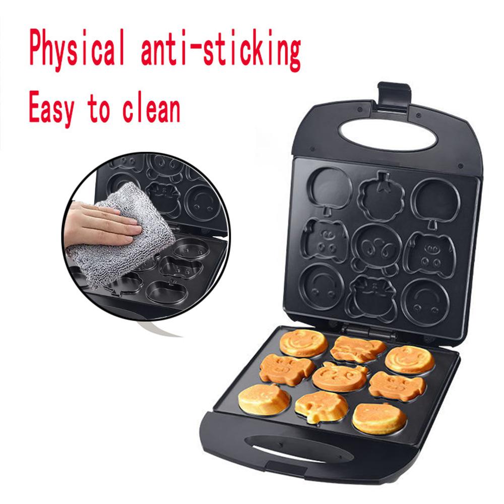 Cake Maker Bread Maker 1PC Baking Dessert Waffle Sandwich Maker Breakfast Maker Kids Cartoon Pattern Cake Home Portable