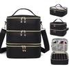 Gifts 3 Layer Nail Polish Storage Bag Portable Multi-function Cosmetic Bag Nail Care Tool Storage Beauty Tool