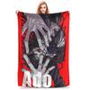 Ado WORLD TOUR 2025 Hibana Blankets  Warm Soft Novelty Plush Throw Blanket For Child Outdoor Flannel Bedspread Bed Cover