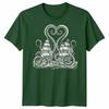 Kraken Sea Monster Nautical Mens T-Shirt Womens Graphic Tee Ship Design