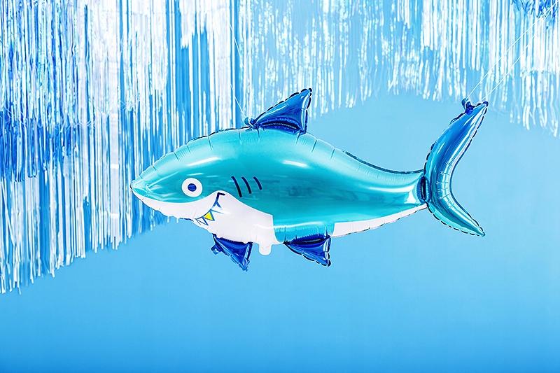 Shark Foil Balloon, 92X48Cm, 1 Piece