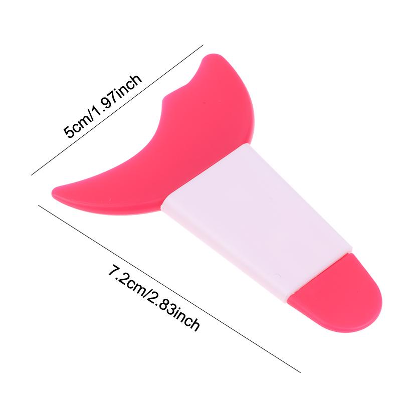 5 Stück Eyeliner Vorlage Augen Make-up Werkzeug Mascara Silikon Pinsel Augen Make-up Hilfe Schild Applikator Multifunktionaler Wimpernstopper