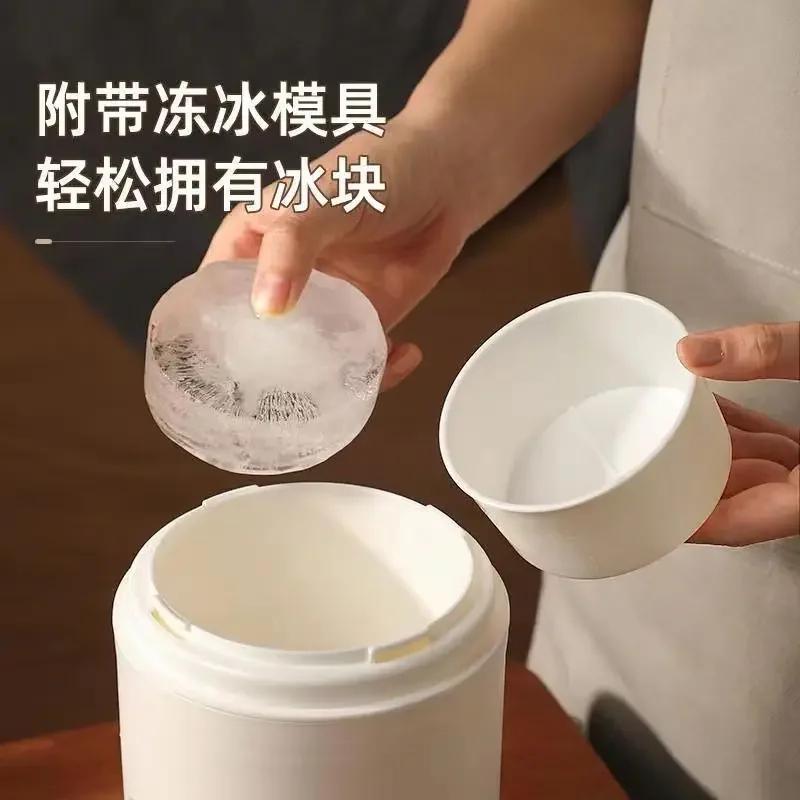 Hand Operated Small Shaved Ice Manual Ice Sander, Mein Mein Ice Crusher Blender