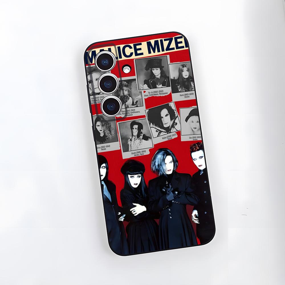 

Чехол для телефона M-Malice Mizer Rock Band для Samsung S26 S25 Plus S20 S20 Plus S22 Ultra S23 FE S21 Plus S21 Ultra Мягкий чехол Samsung S20 Ultra
