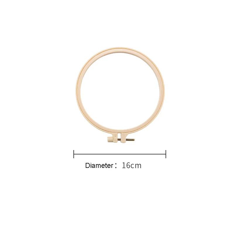 20pcs/lot Dia 3.5-10.4inch Adjustable Plastic Embroidery Cross Stitch Hoops Frame Hoops Craft Embroidery Tools