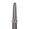 Great GUCCI Ring Snake Double G Silver AG925 mens 14 Used
