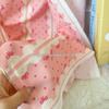 100% Cotton Digital Print Polka Dot Bow & Floral Fabric for Women's, Children's & Family Clothing, Loungewear, Handmade.