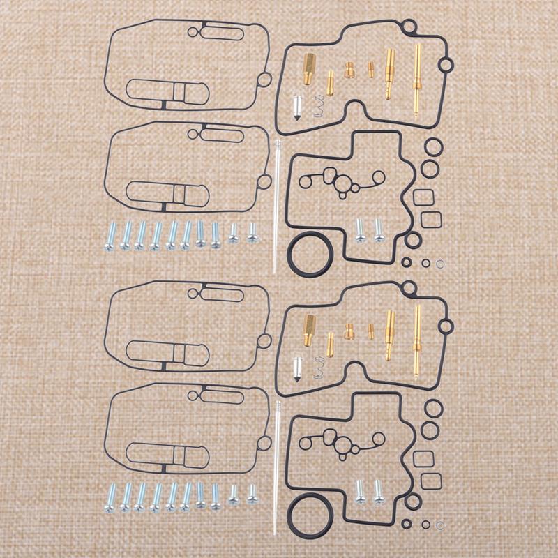 2 Sets Carburetor Repair Carb Rebuild Kit Fit for Yamaha YZ426F 2000 2001 2002