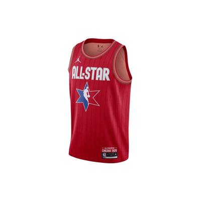 NBA All-Star 2020 Leonard Hayır. 2 Nefes Alabilen Basketbol Yeleği Erkek Üstler Kırmızı CJ1063-666
