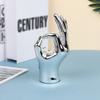Personalisierte Geste Figur Galvanisierte Harz Hand Finger Licht Luxus Heimdeko Skulptur Moderne Kunst Wohnzimmer Ornament