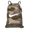 Nike Polyester Backpack Regular Unisex Khaki & Green & White Casual