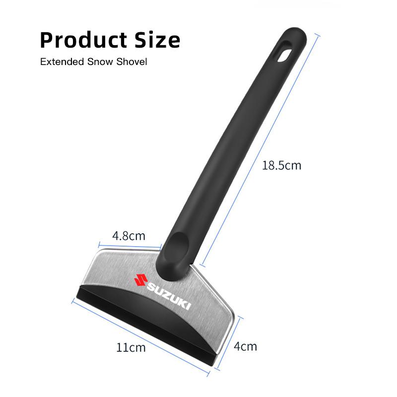Car Cleaning Shovel Snow Brush Glass Ice Scrapers Tool Accessories For Suzuki Jimny Swift Samurai Vitara SX4 Alto Kaiser Ingnis
