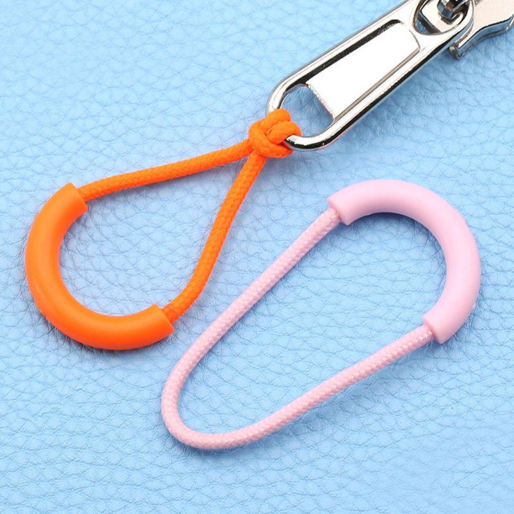 

20PCS Multiple Colors Zippers Pull Rope Plastic Zipper Cord Travel Bag Luggage Access