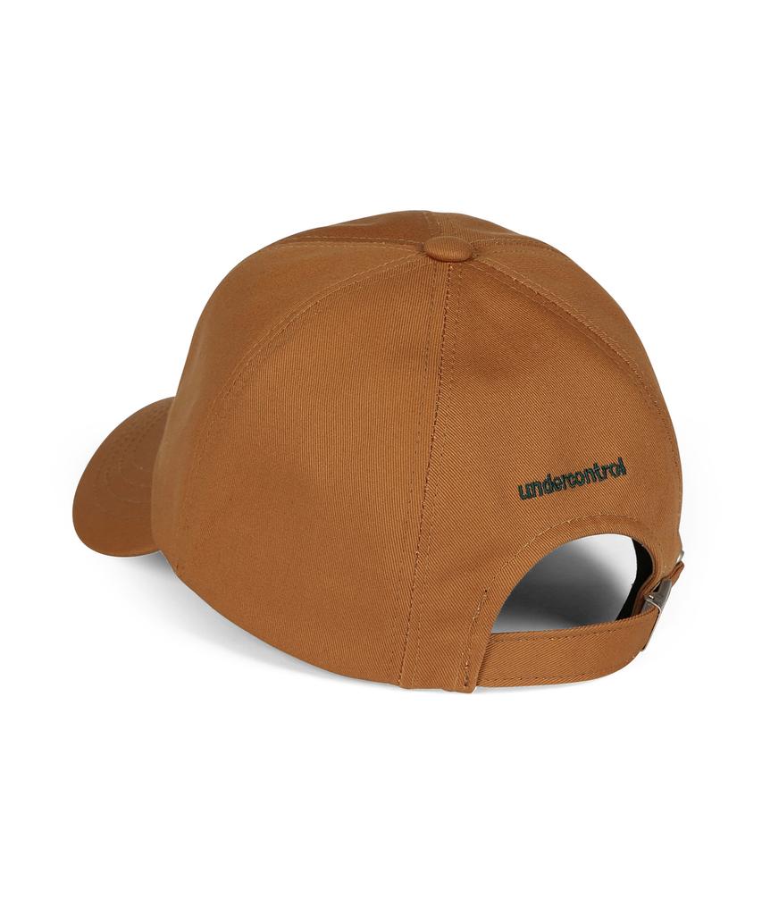 Eondeokeonteulol Cotton Logo Ball Cap Onyx Udc / Bumper B B / Green Brown