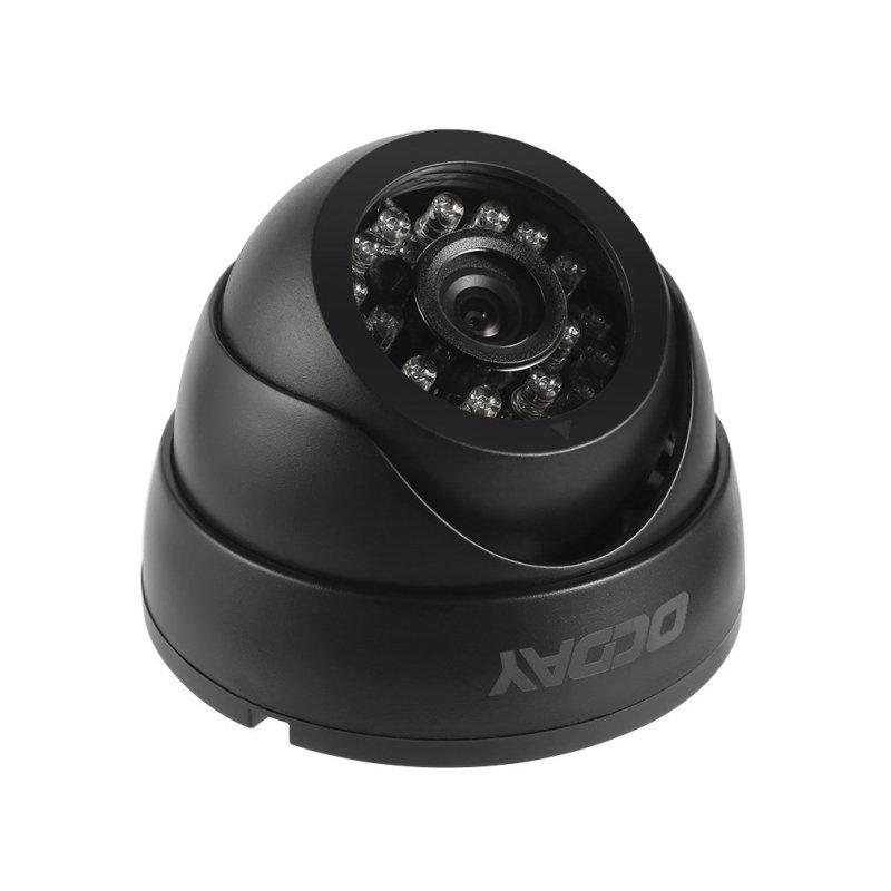 1200tvl 3.6mm Hd  Camera Night Vision Dustproof Portable Camera With 24 Lights