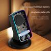 3-in-1 RGB Wireless Charging Stand with Bluetooth Speaker & Phone Holder