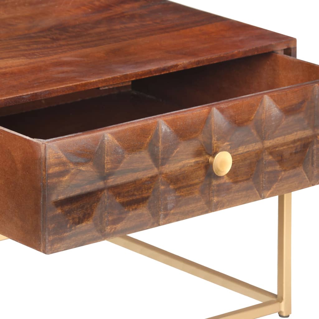 Coffee Table 112 X 50 X 40 Cm Solid Mango Wood