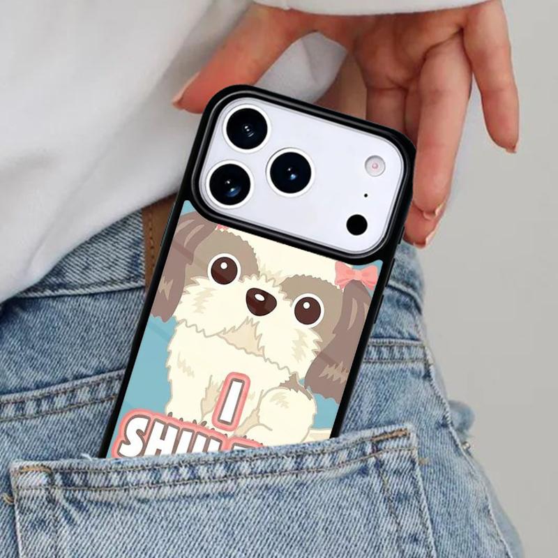 I-Shih-Tzu-Not Phone Case for iPhone 16e 15 14 13 12 17 Pro Max Plus Air 17pro Cover Coque