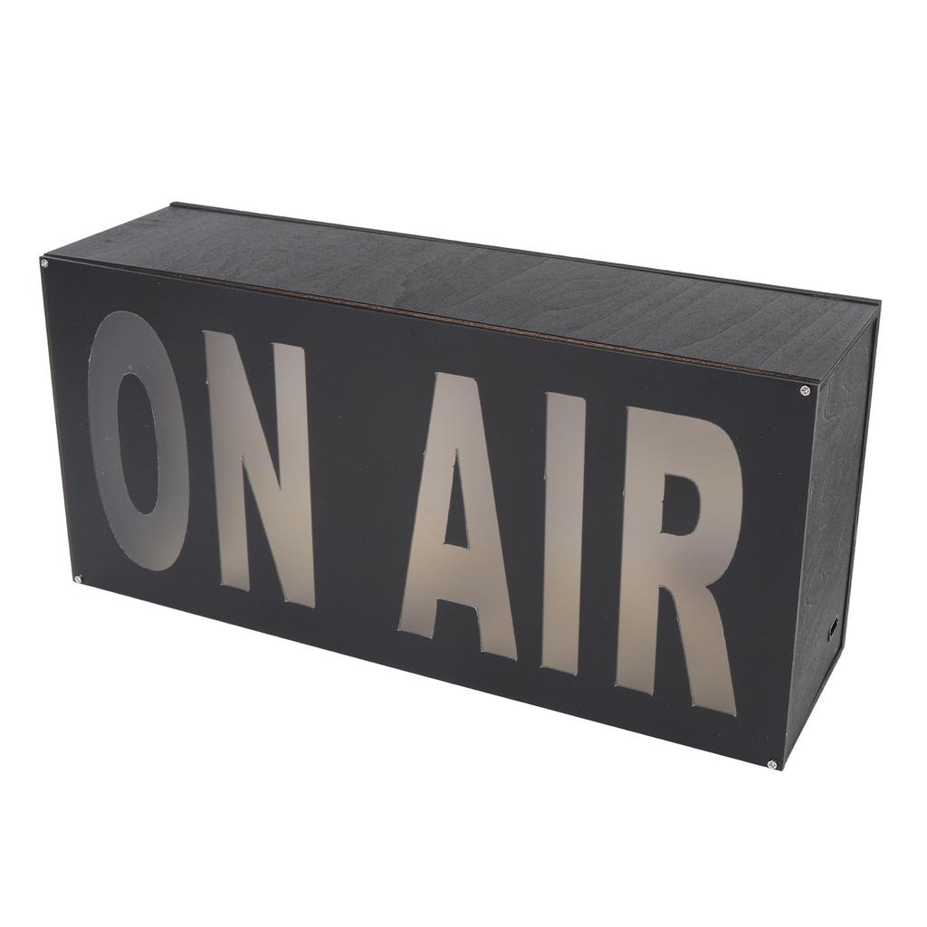 ON AIR-Leuchtschild, Aufnahmeschild mit Fernbedienung, USB-betriebene LED-Leuchtbox für Studio