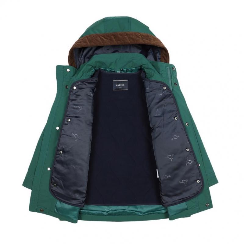 Hazzys Kids Preppy Detachable Padding Green  Htf11jt04m Gn 