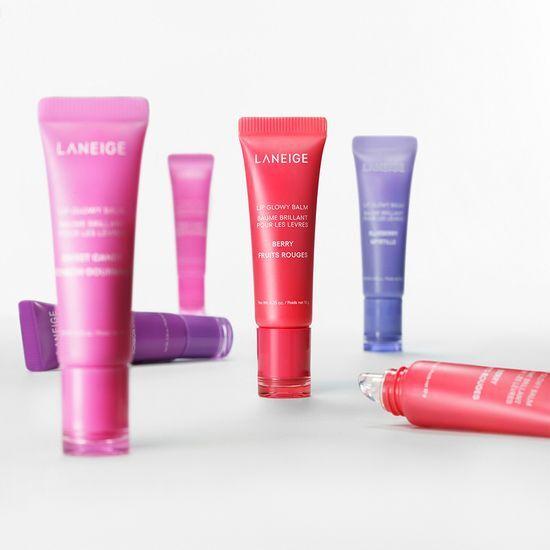 LANEIGE Strahlender Lippenbalsam (6 Typen) 10g + Lippen-Schlafmaske Beere 3g 1 Stück