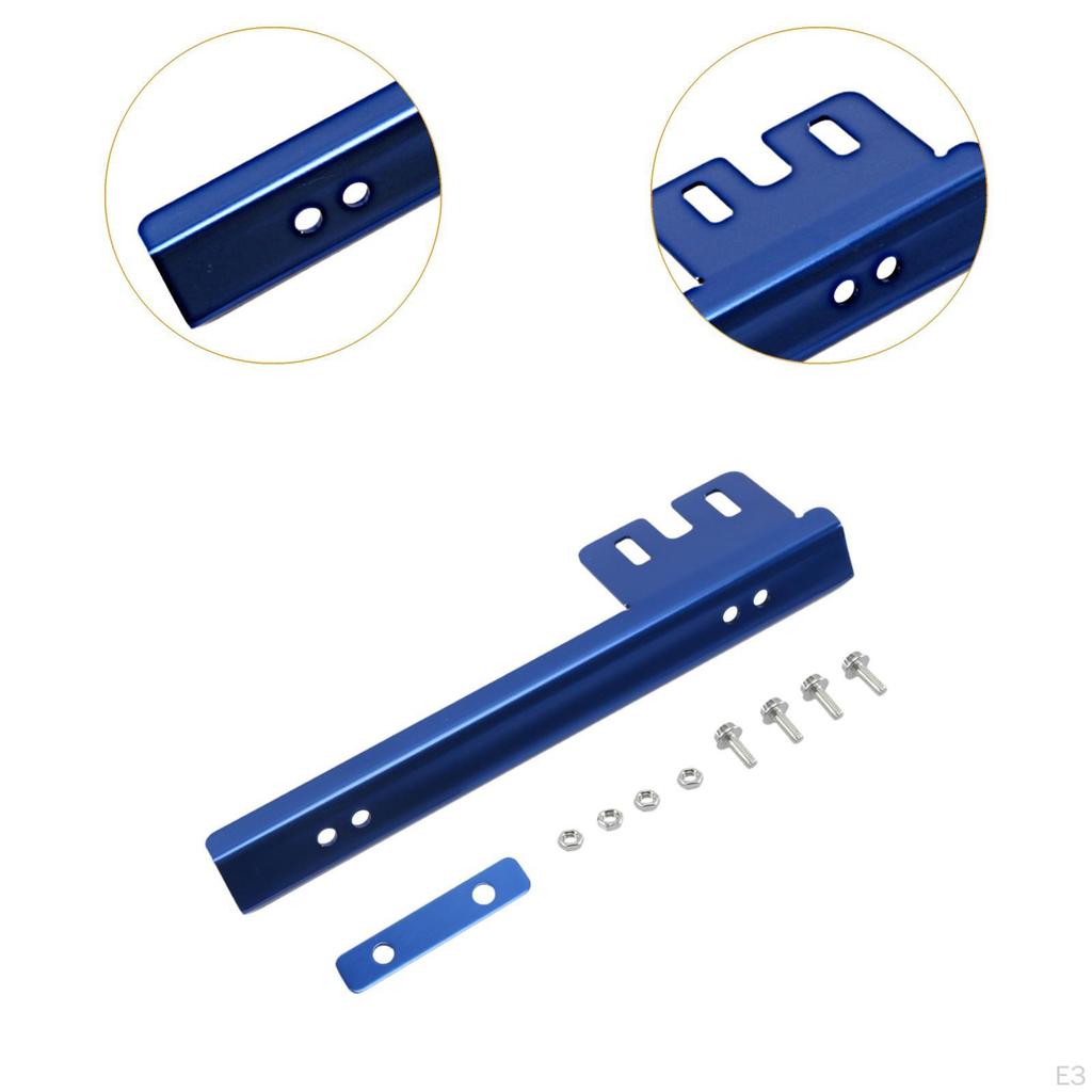 Front Plate Bracket, Holder Bar,Universal Fit Exterior Accessories, Bracket Mounting Kit