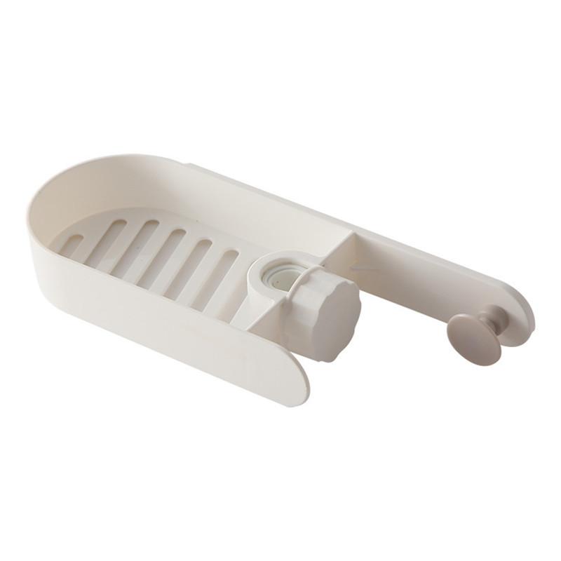 Nail-free Multifunction Faucet Rack Shelf Rag Sponge Brush Drain Sink Storage Shelf Home Kitchen Household Organizer Accessorie
