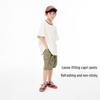 Boys' Lightweight Solid Cargo Shorts
