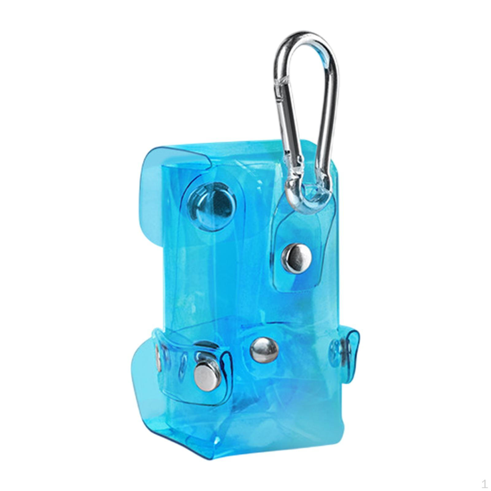 

Golf Ball Bag Holder Carrier Women Men Pouch,Portable,Holds 2 Balls Storage blue
