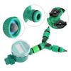 5pcs Set Garden Water Timer Watering Irrigation Controller Kit with Y Shaped Quick Connector