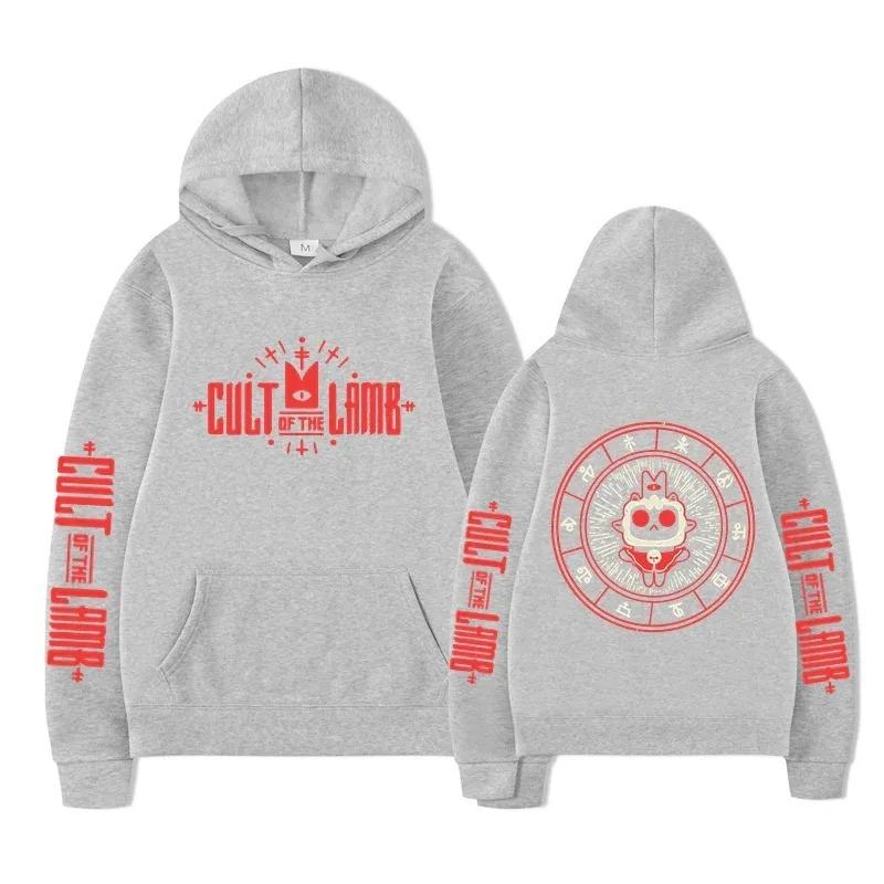 Cult Of The Lamb Hoodies Personality Clothes Oversized Unisex Sweatshirt Sports Graphic High Quality Hot Product Couples Classic