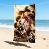 Star Performance Stylish Digital Printing Beach Towel Quickdrying Absorbent Blanket For Beach Pool Gym Travel