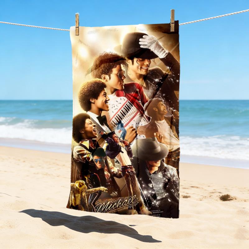 Star Performance Stylish Digital Printing Beach Towel Quickdrying Absorbent Blanket For Beach Pool Gym Travel