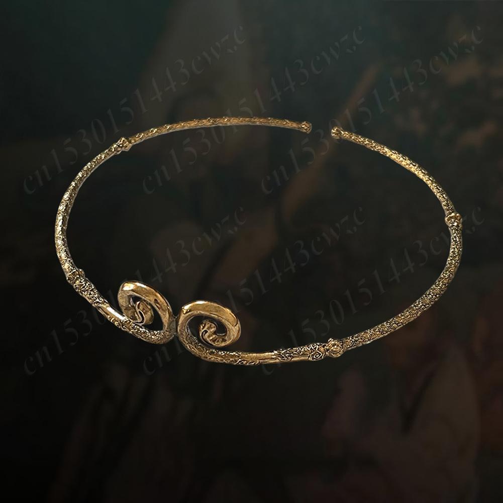 Black Myth: Wukong Game Periphery Monkey Sun Golden Hoop Handmade Necklace Ring Badge Sun Wukong Buddhist Tightening Spell
