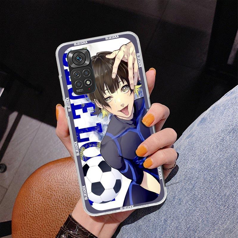 Blue Lock Anime Phone Case For Xiaomi Redmi Note 15 14 13 12S 12 11 Pro Plus 14S 11S 11E 10 10S 11T 5G Personalized Cover Redmi