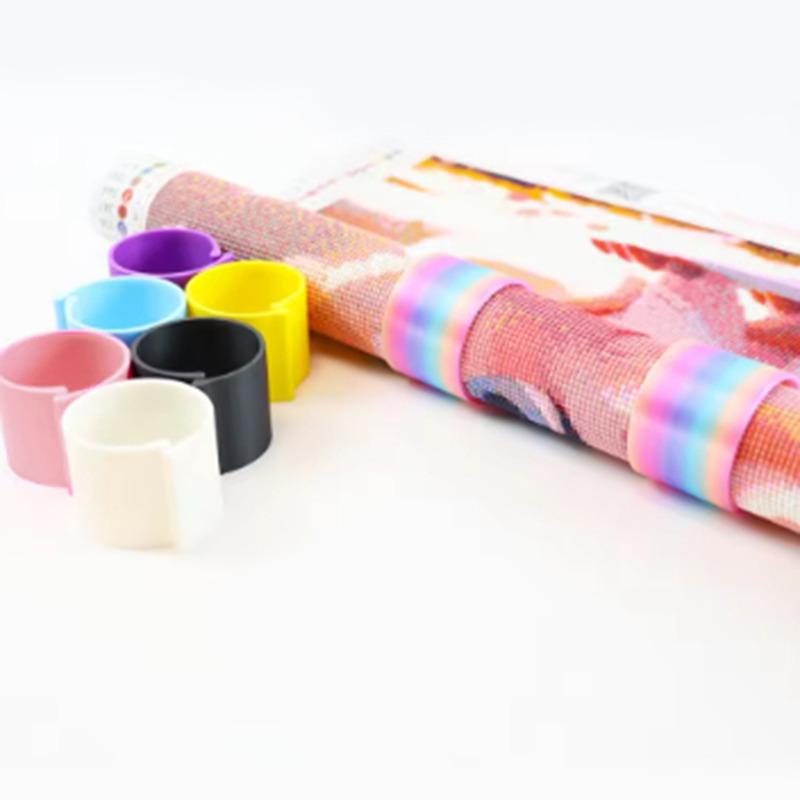 Small & Large Size Diamond Painting Canvas Scroll Storage Holder for Art Craft DIY Diamond Painting Accessories