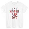 Women Nurse Life RN LPN CNA Leopard Nurse Week Healthcare T-Shirt Unisex T-Shirt