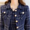 Moka Na Elegantes kurzes Damenkleid & Langarmjacken-Set