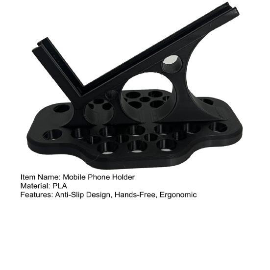 Yousheng Seitlich liegende Handyhalterung Rutschfest Freisprech-Handyständer Ergonomische Handyhalterung zum Ansehen von Videos