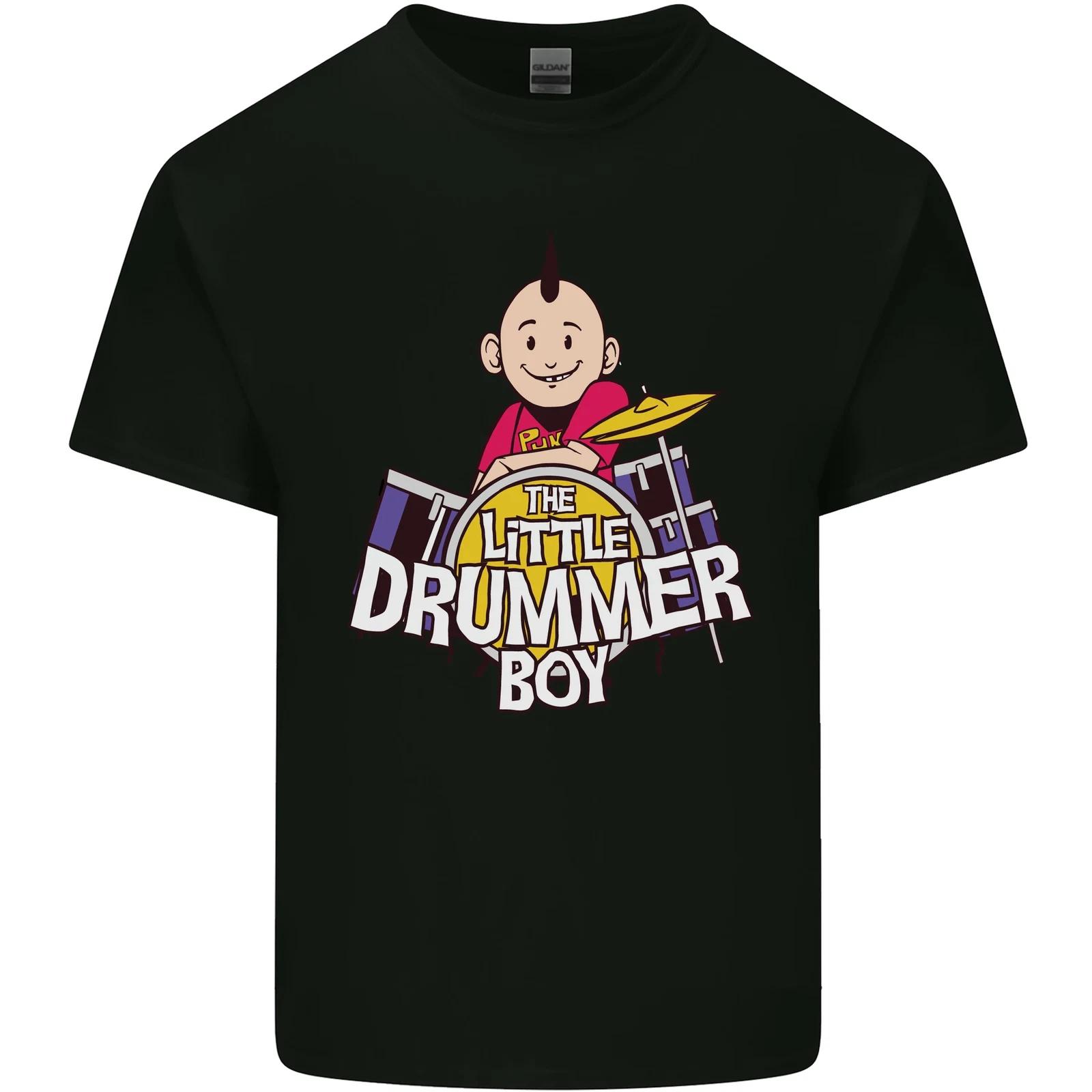 The Little Drummer Boy Funny Drumming Drum Kids T-Shirt Childrens S