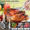1/2/3Pcs Kitchen Scissors Ergonomic Stainless Steel Scissors Multi-Purpose Chicken Bone Fish Vegetable Meat Scissors for Cooking