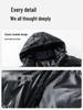 Men's 2025 Winter Hooded Thick Cotton Jacket - Warm, Windproof Korean Style Casual Coat