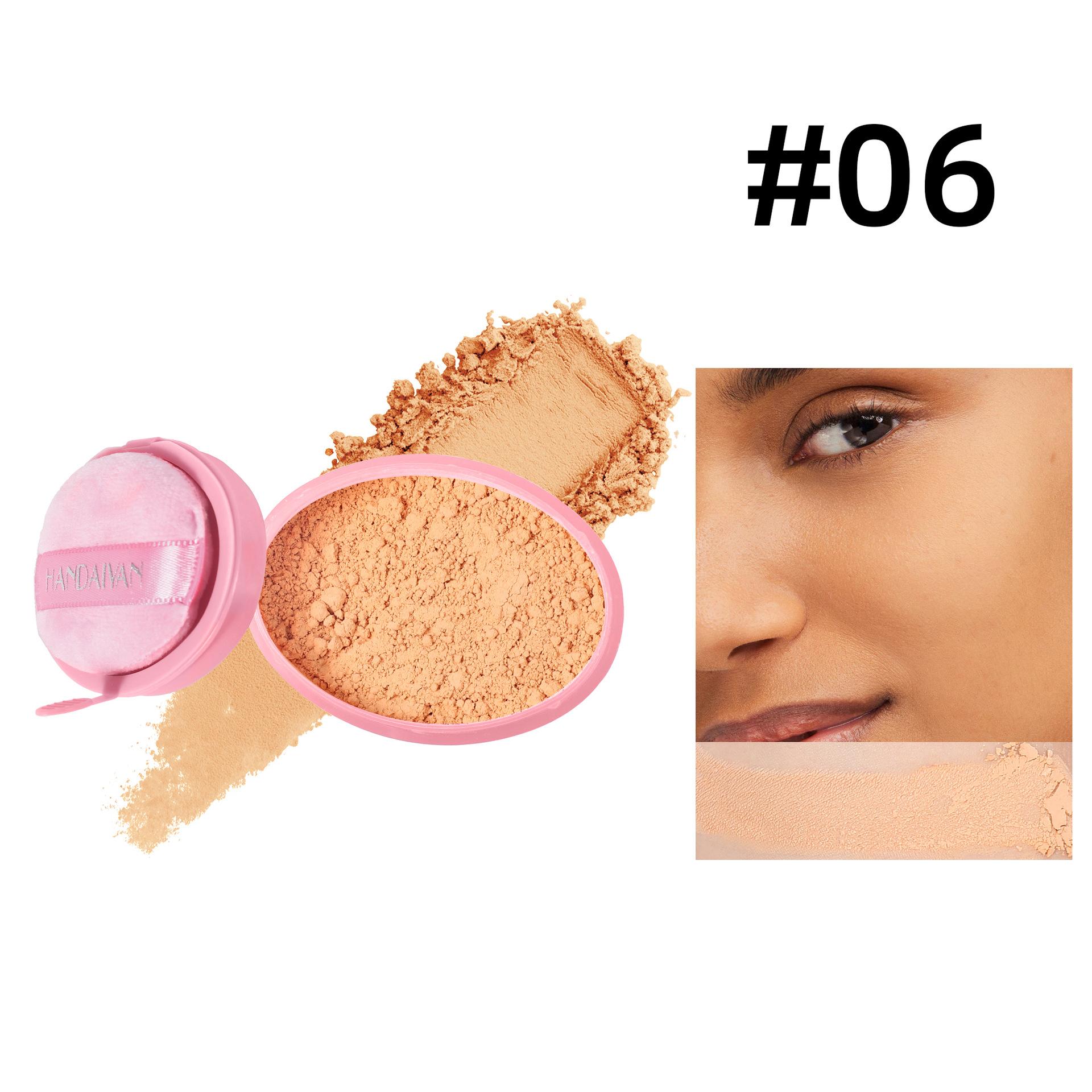 Рассыпчатая пудра для лица Матирующая водостойкая натуральная регулирующая жирность спрей для лица Модифицирующая фиксирующая пудра