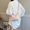 Silk Jacquard New Chinese Style Retro 2025 New Silk Jacquard Fashion Simple Shoulder Messenger Handbag