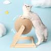Toys Cats Scratcher Ball Toy Kitten Sisal Rope Ball Board Grinding Paws Cat Scratching Sisal Wood Stable Pet Furniture Supplies