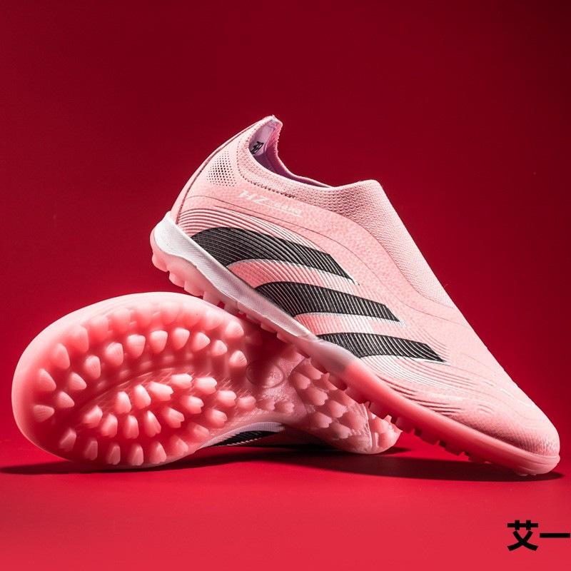 Seamless Fly-woven Soccer Shoes Low Teen Spikes Shredded Nails Training Sneakers Women