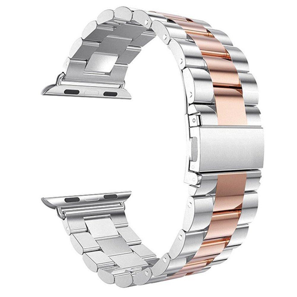 

1 шт. Змінний металевий ремінець з нержавіючої сталі для Apple Watch Band 38/40/41/42/44/45/49/46MM Для ремінця Apple Watch Ultra 11 10 9 8 7 6 5 4 3 2 1 SE 38mm or 40mm or 41mm
