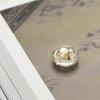 5pcs Creative Magma Pattern Buttons Luxurious Transparent Resin Shank Buttons Apparel Accessories